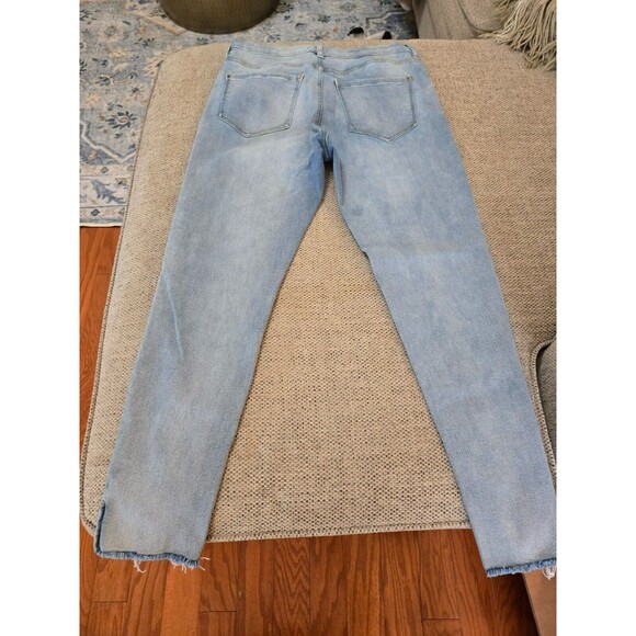 Kensie Jeans Womens 10/30 Vintage LUXE Ultimate High Rise Skinny Frayed Bottom - Picture 2 of 8